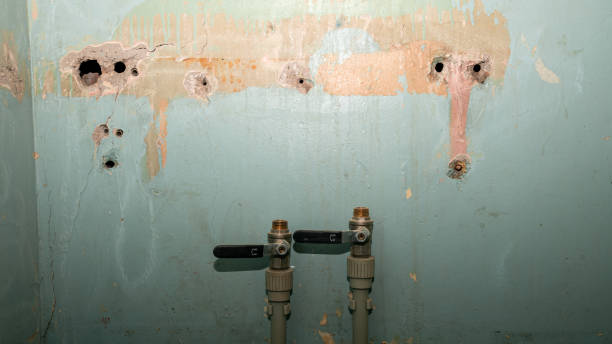 Water damage restoration process in IN